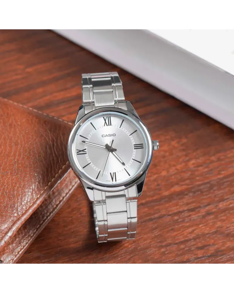 ZEGAREK MĘSKI CASIO MTP-V005D-7B5 + BOX ZEGAREK MĘSKI CASIO MTP-V005D-7B5 + BOX