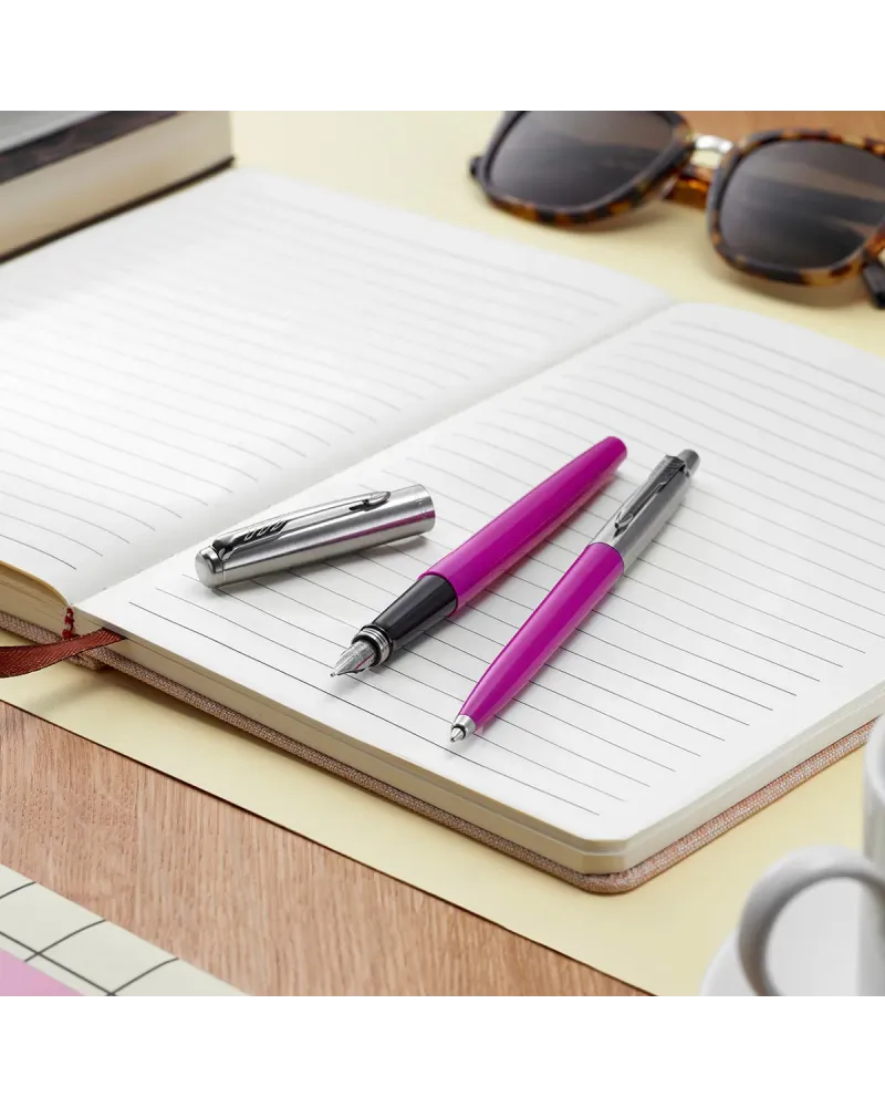 Zestaw upominkowy Pióro+Długopis Jotter różowy CT (KPLJOTTER8) Zestaw upominkowy Pióro+Długopis Jotter różowy CT (KPLJOTTER8)