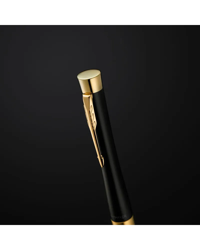 Długopis Parker Urban Czarny Matowy GT w Pudełku z Etui (2143640/13)