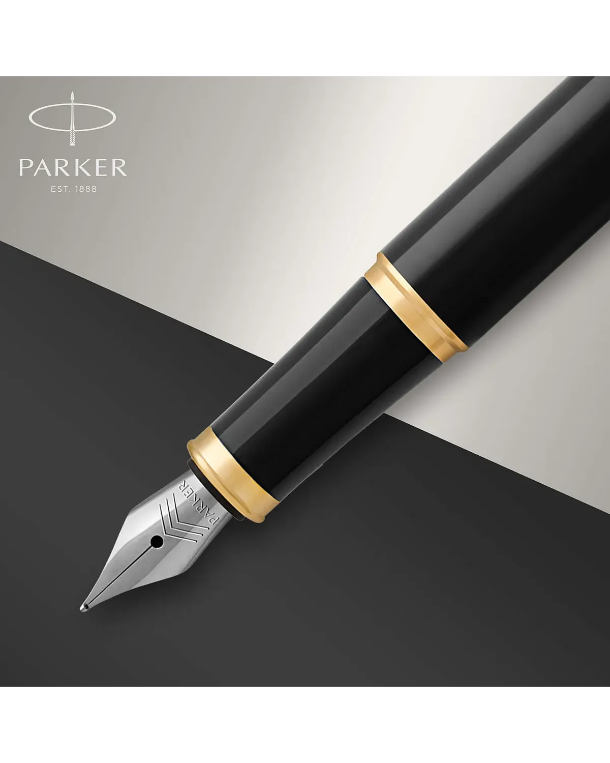 Pióro wieczne Parker IM Czarne GT w Pudełku z Etui (1931652/12)