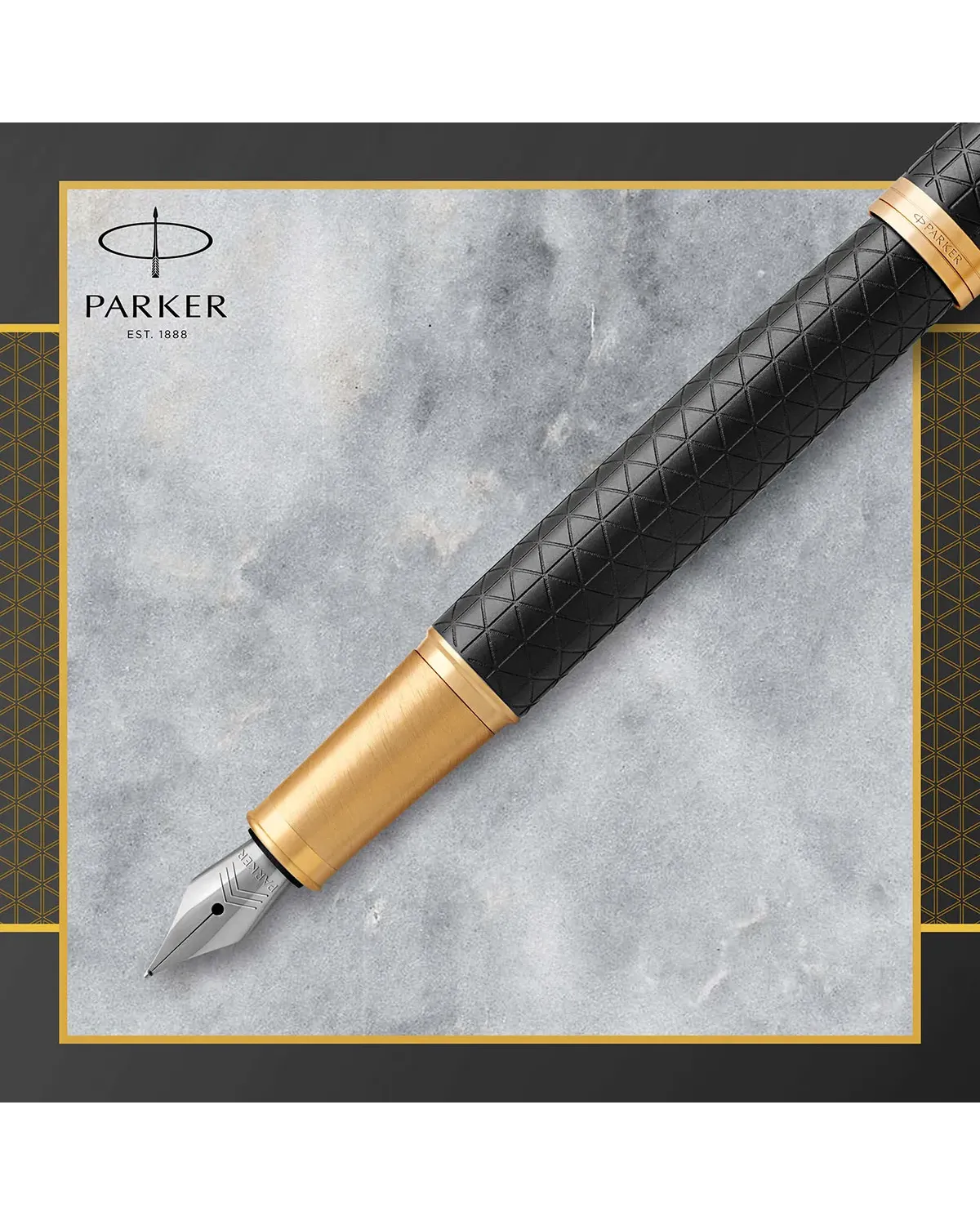 Długopis + Pióro Parker IM Premium Czarny GT (1931667/2) Długopis + Pióro Parker IM Premium Czarny GT (1931667/2)