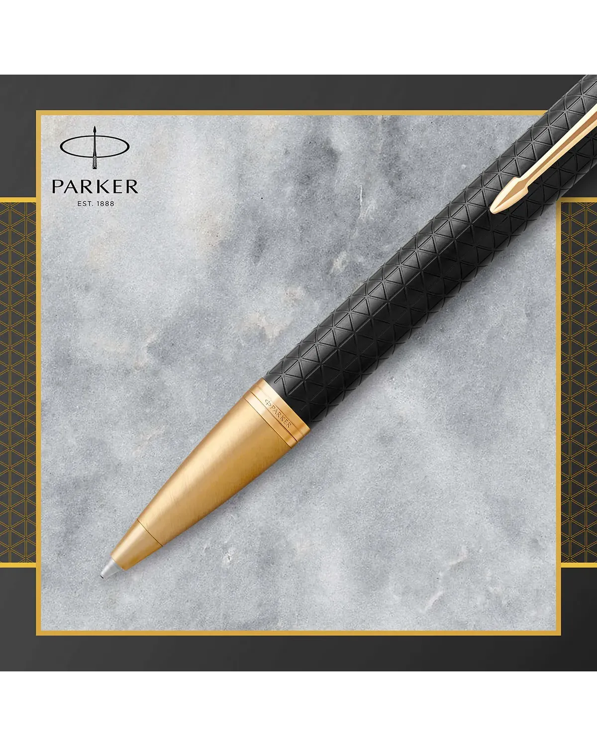 Długopis + Pióro Parker IM Premium Czarny GT (1931667/2) Długopis + Pióro Parker IM Premium Czarny GT (1931667/2)