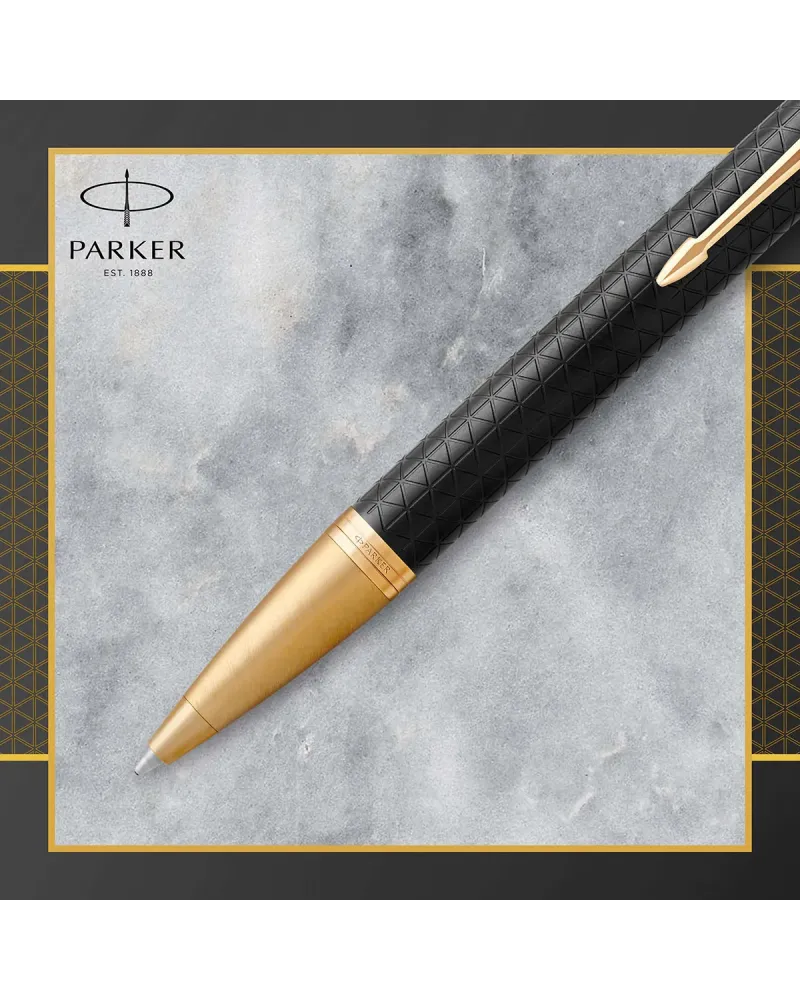 Długopis + Pióro Parker IM Premium Czarny GT (1931667/2) Długopis + Pióro Parker IM Premium Czarny GT (1931667/2)