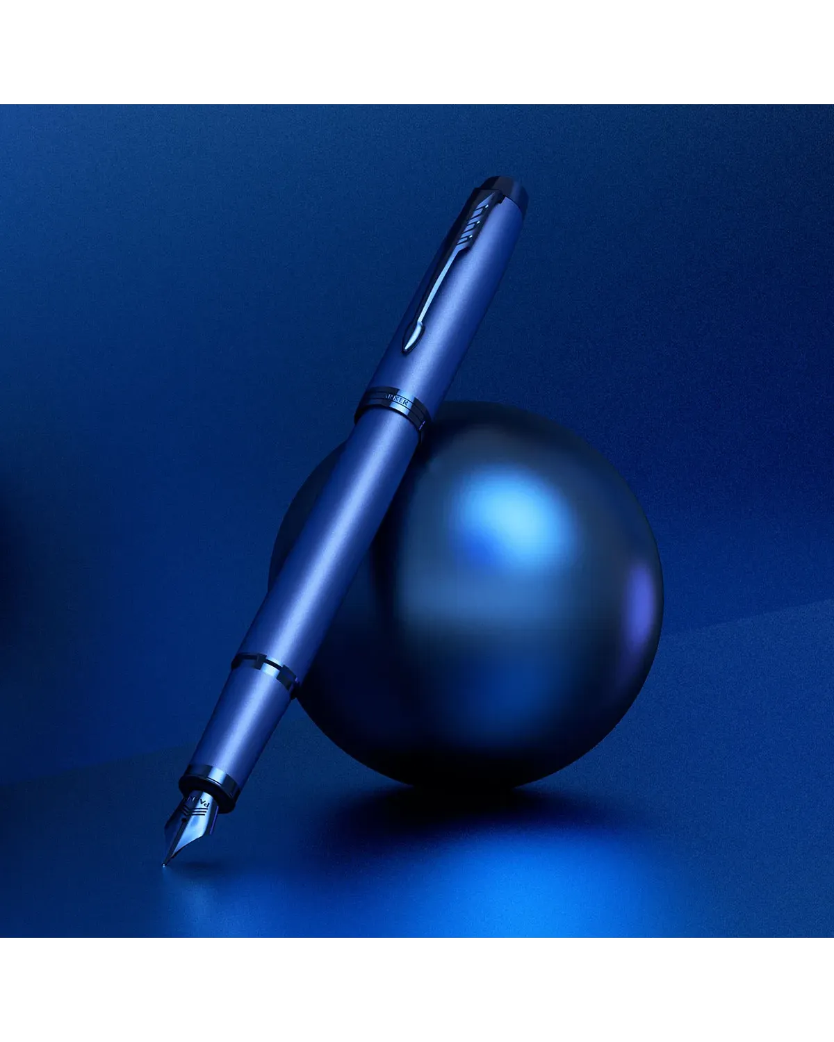 Długopis + Pióro Parker IM Professionals Monochrome Blue (2172966/1)