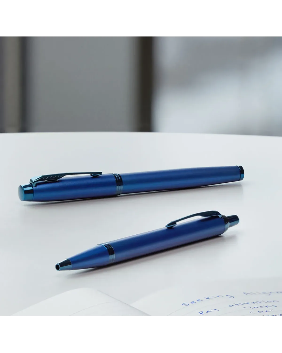 Długopis + Pióro Parker IM Professionals Monochrome Blue (2172966/1)