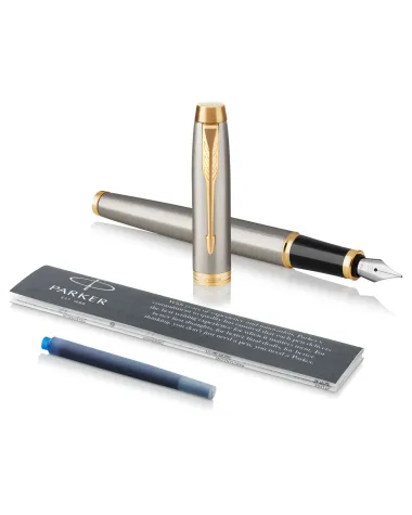 Długopis i Pióro Parker IM Brushed Metal GT (1931670/10)