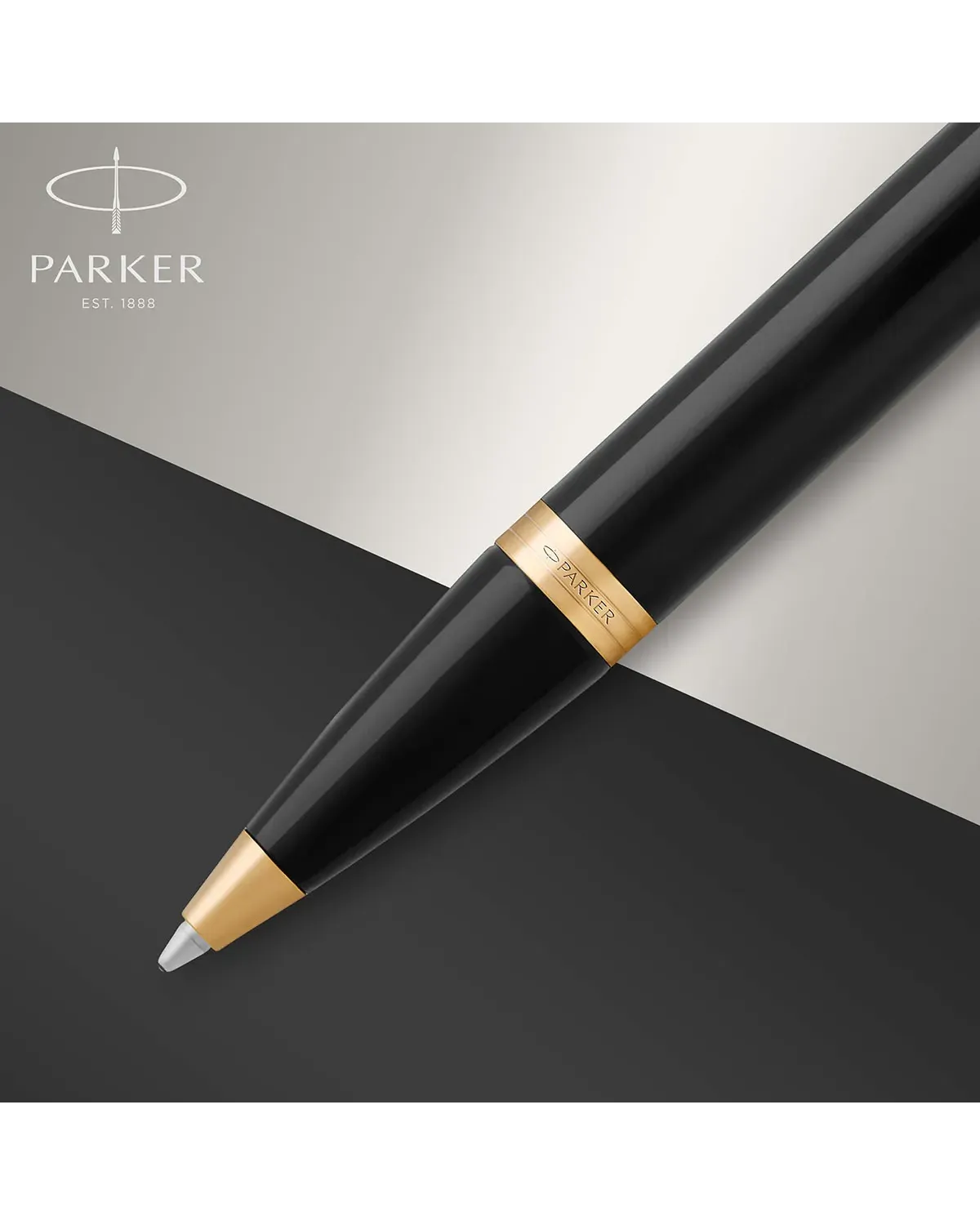 Długopis Parker IM Czarny GT w Pudełku z Grawerem (1931666/9)