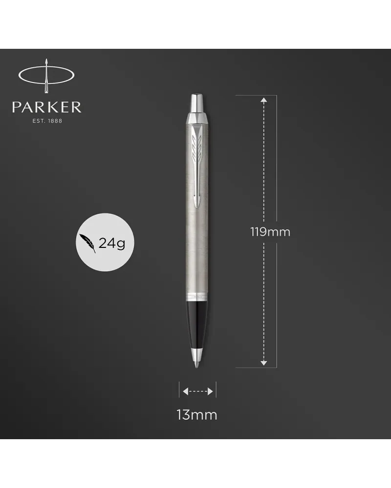 Długopis Parker IM Stainless Steel CT w Pudełku z Grawerem (2143631/4)
