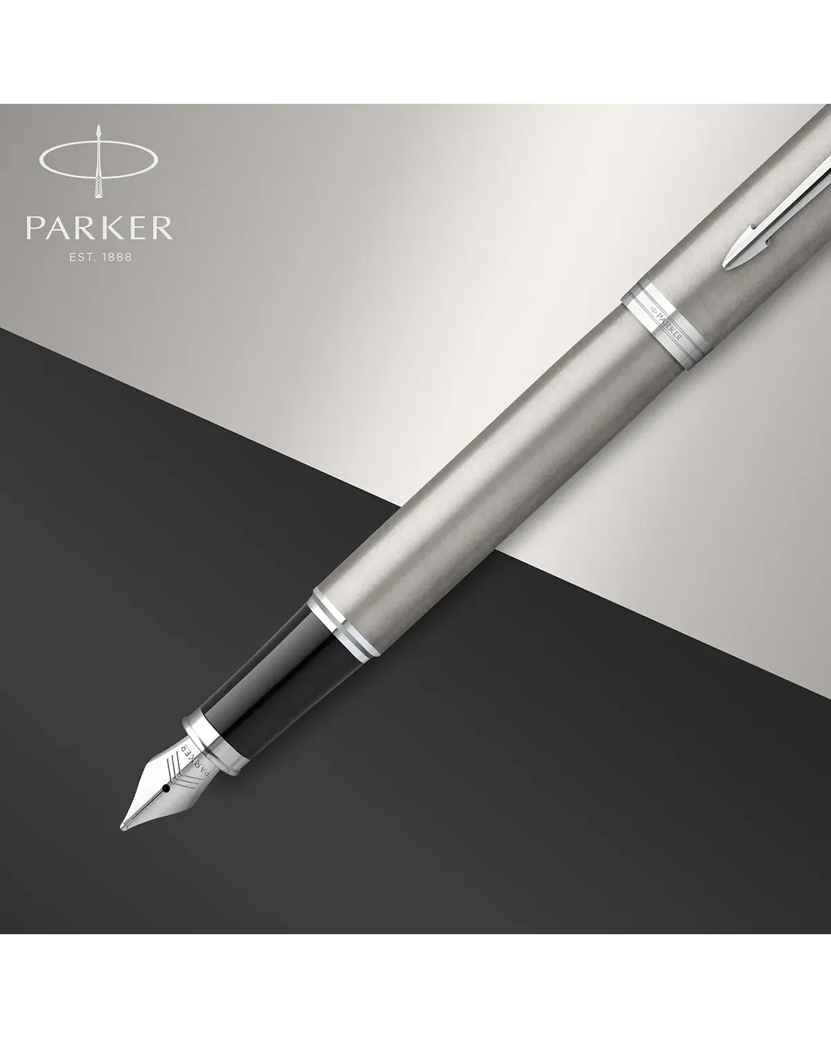 Pióro wieczne Parker IM Stainless Steel CT w Pudełku z Grawerem (2143635/2)