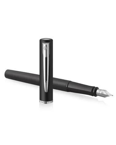 Długopis i Pióro Waterman Allure czarne matowe CT w Pudełku z Grawerem (2068192/3)