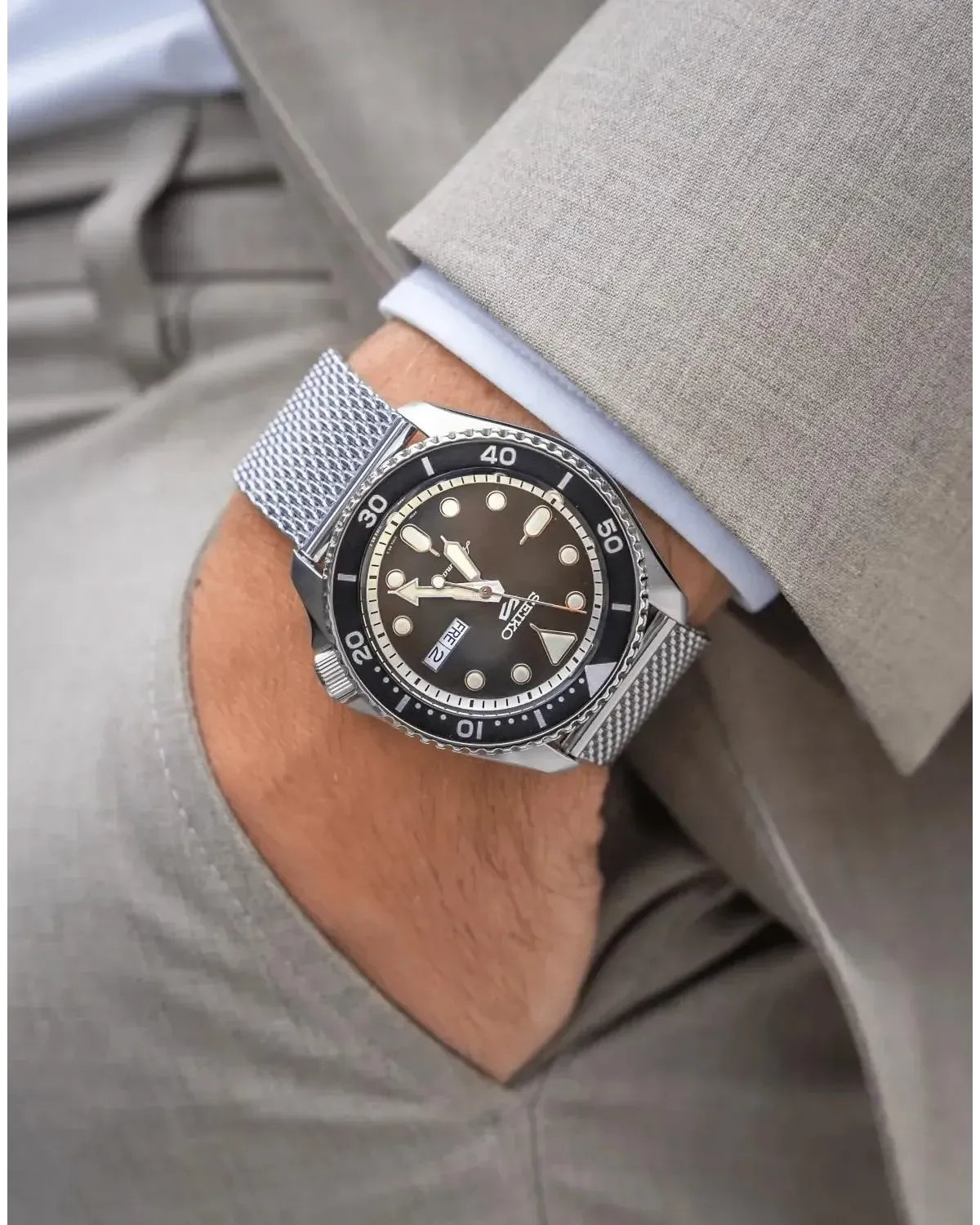 ZEGAREK MĘSKI SEIKO SRPD73K1 + BOX