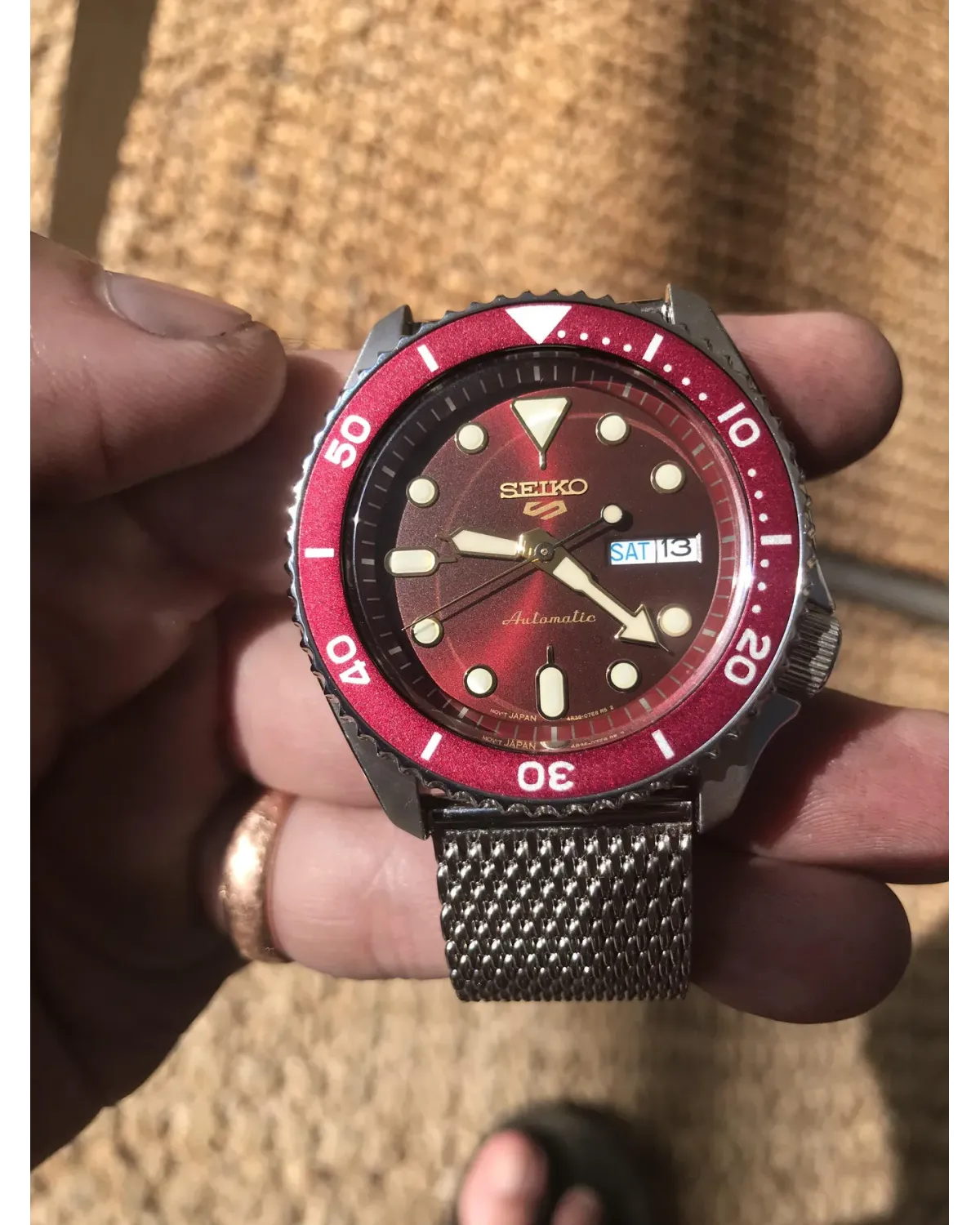 AUTOMATYCZNY ZEGAREK MĘSKI SEIKO SRPD69K1 + BOX