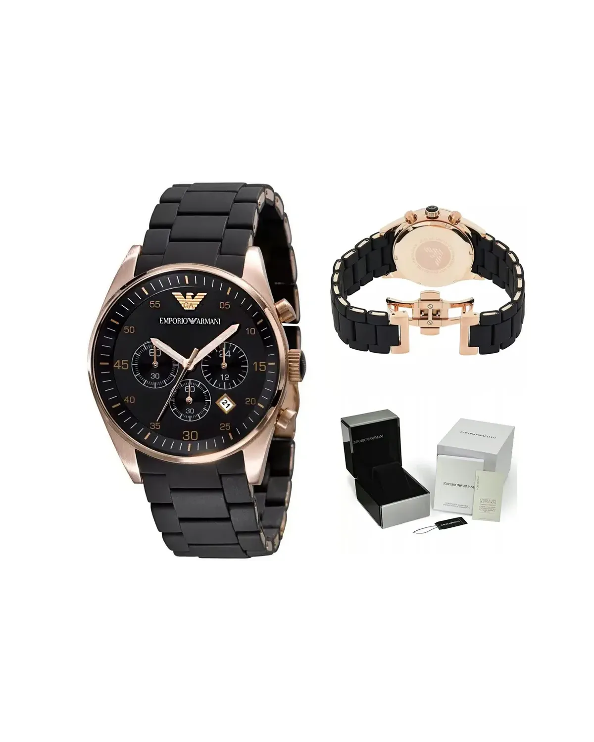 ZEGAREK MĘSKI EMPORIO ARMANI AR5905 - SPORTIVO (zi004b)