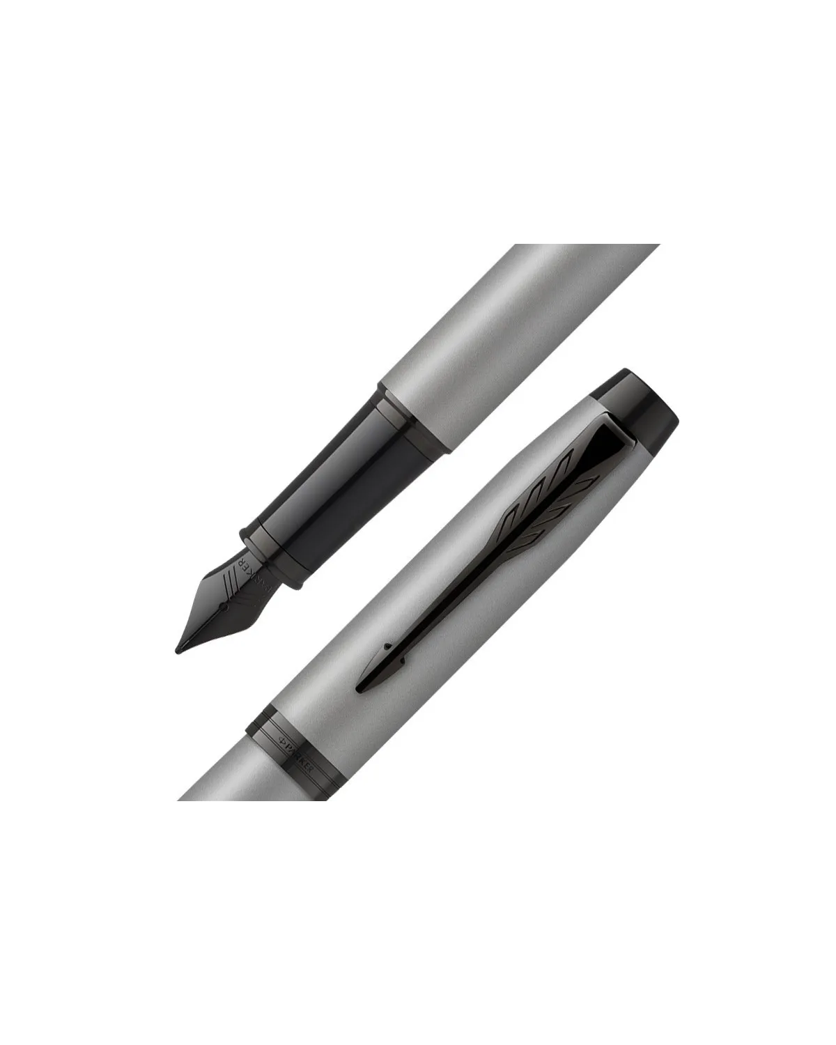 Pióro wieczne Parker IM Achromatic Srebrne (2127619)