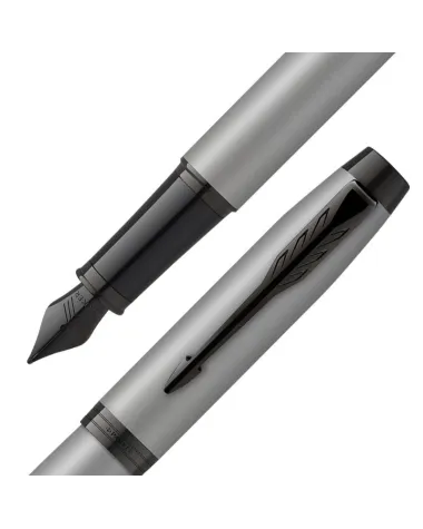 Pióro wieczne Parker IM Achromatic Srebrne (2127619)