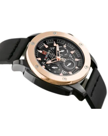 ZEGAREK MĘSKI NAVIFORCE - NF9116 (zn057b) - black/rosegold ZEGAREK MĘSKI NAVIFORCE - NF9116 (zn057b) - black/rosegold