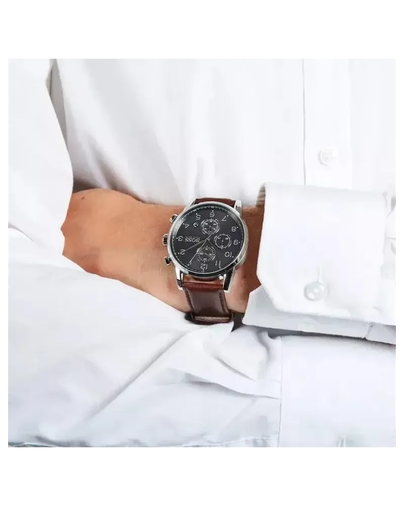 ZEGAREK MĘSKI HUGO BOSS 1513494 - NAVIGATOR (zh010a)
