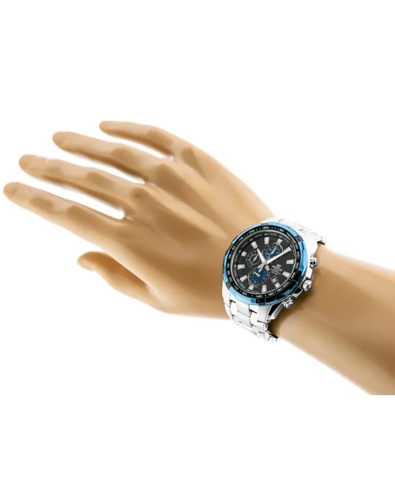 ZEGAREK MĘSKI CASIO EDIFICE EFR-539D-1A2 - 10ATM (zd114b) + BOX