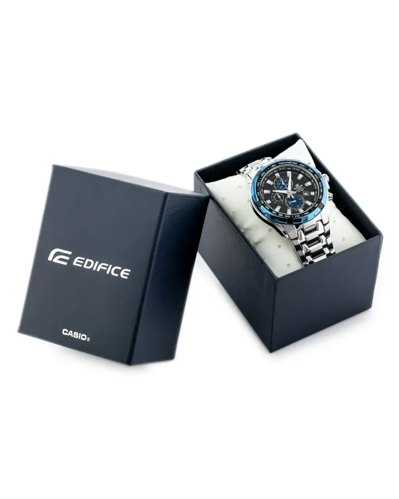 ZEGAREK MĘSKI CASIO EDIFICE EFR-539D-1A2 - 10ATM (zd114b) + BOX