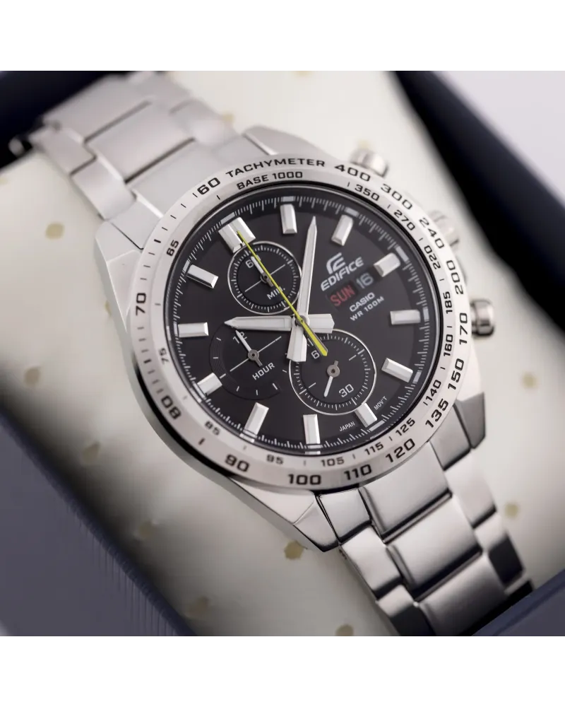 Zegarek Męski Casio Edifice Chronograph EFR-574D-1AV + BOX Zegarek Męski Casio Edifice Chronograph EFR-574D-1AV + BOX