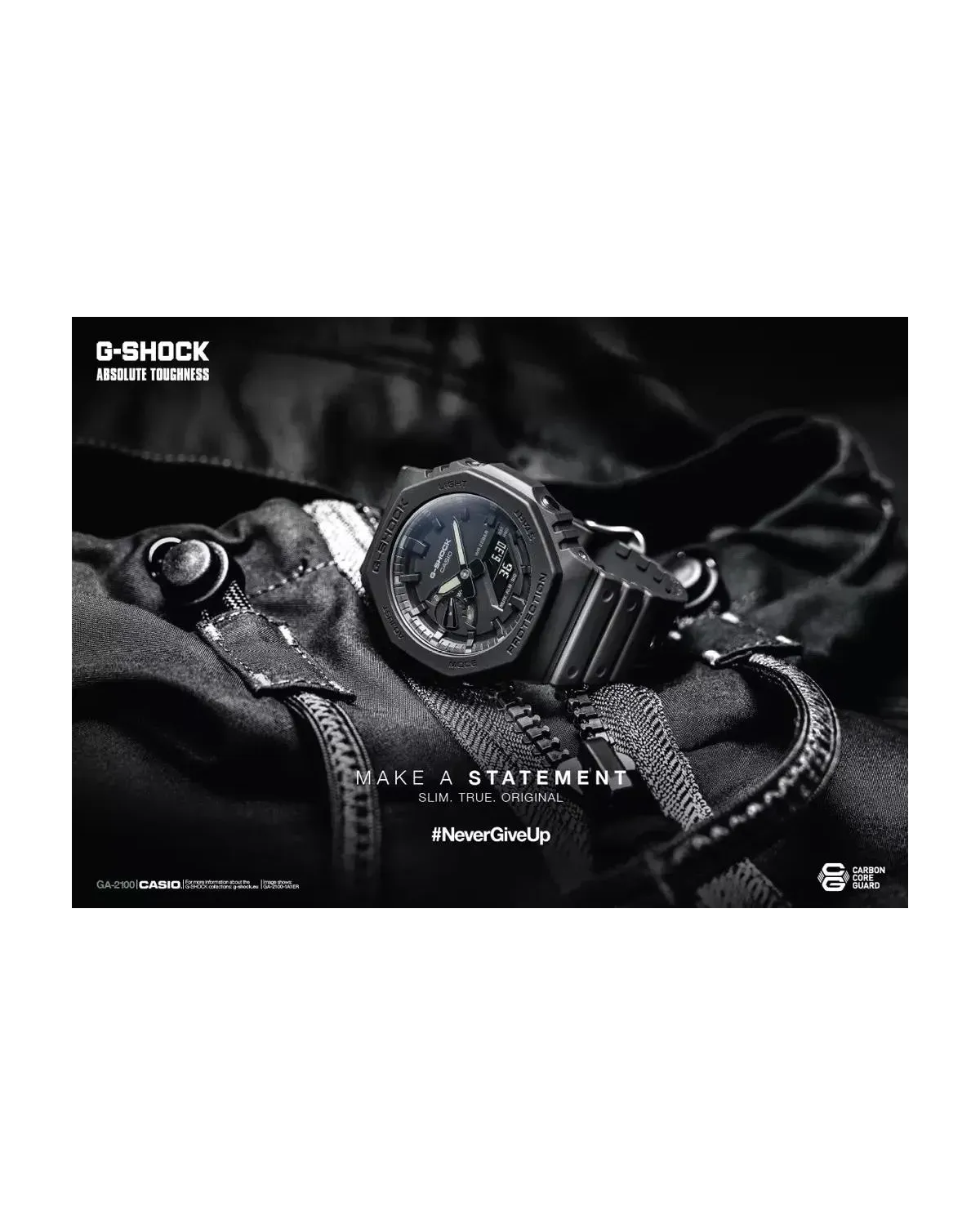 ZEGAREK MĘSKI CASIO G-SHOCK OCTAGON GA-2100-1AER (zd139a)