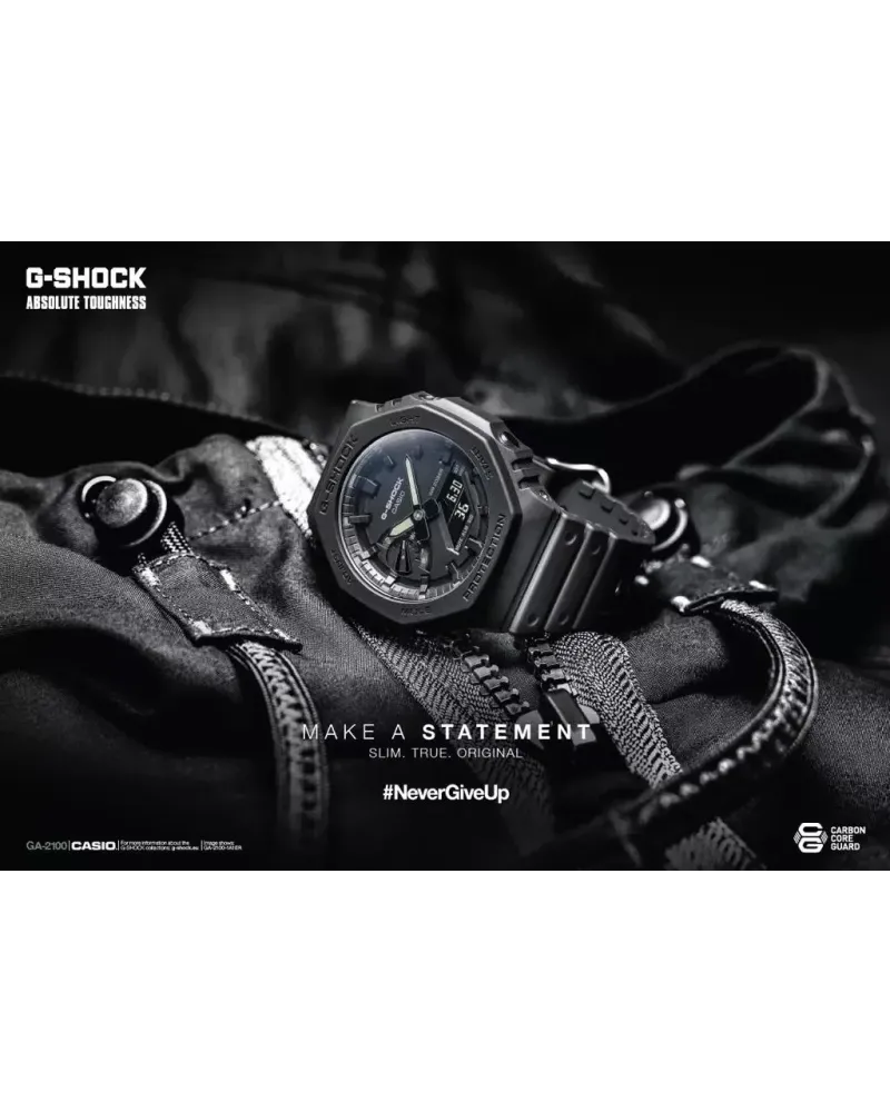 ZEGAREK MĘSKI CASIO G-SHOCK OCTAGON GA-2100-1AER (zd139a)