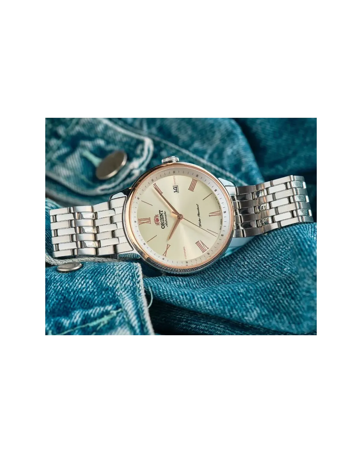 Zegarek Męski Orient Contemporary Symphony Roman  RA-AC0J01S10B + BOX
