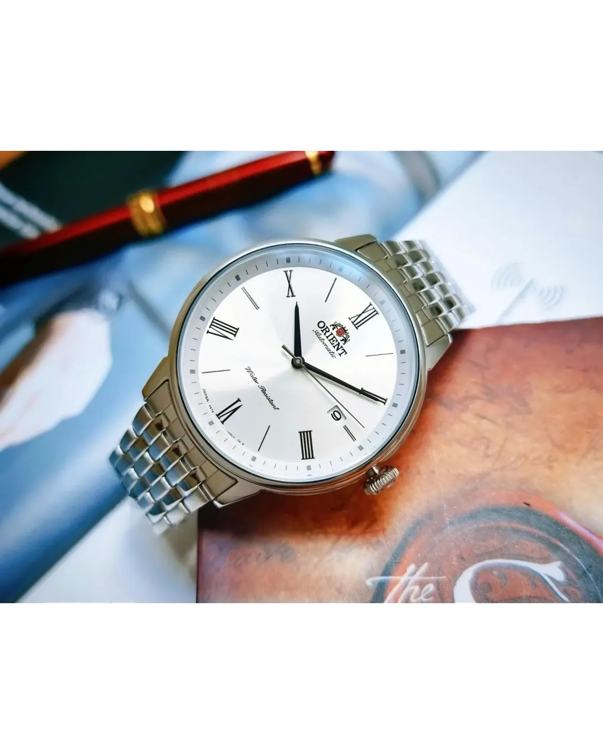 Zegarek Męski Orient Contemporary Symphony Roman RA-AC0J04S10B + BOX