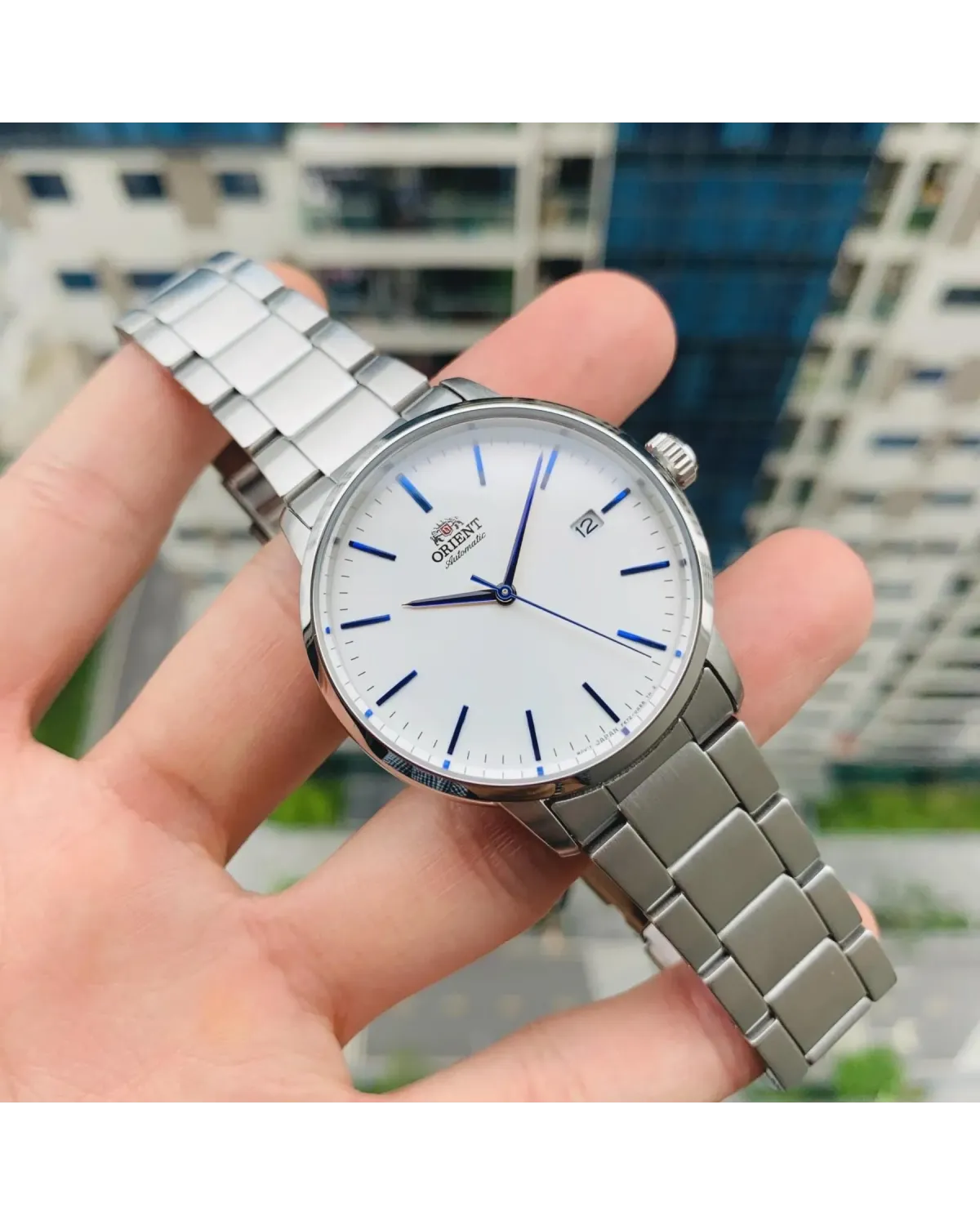 Zegarek Męski Orient Contemporary Stylish Maestro RA-AC0E02S10B + BOX Zegarek Męski Orient Contemporary Stylish Maestro RA-AC0E02S10B + BOX