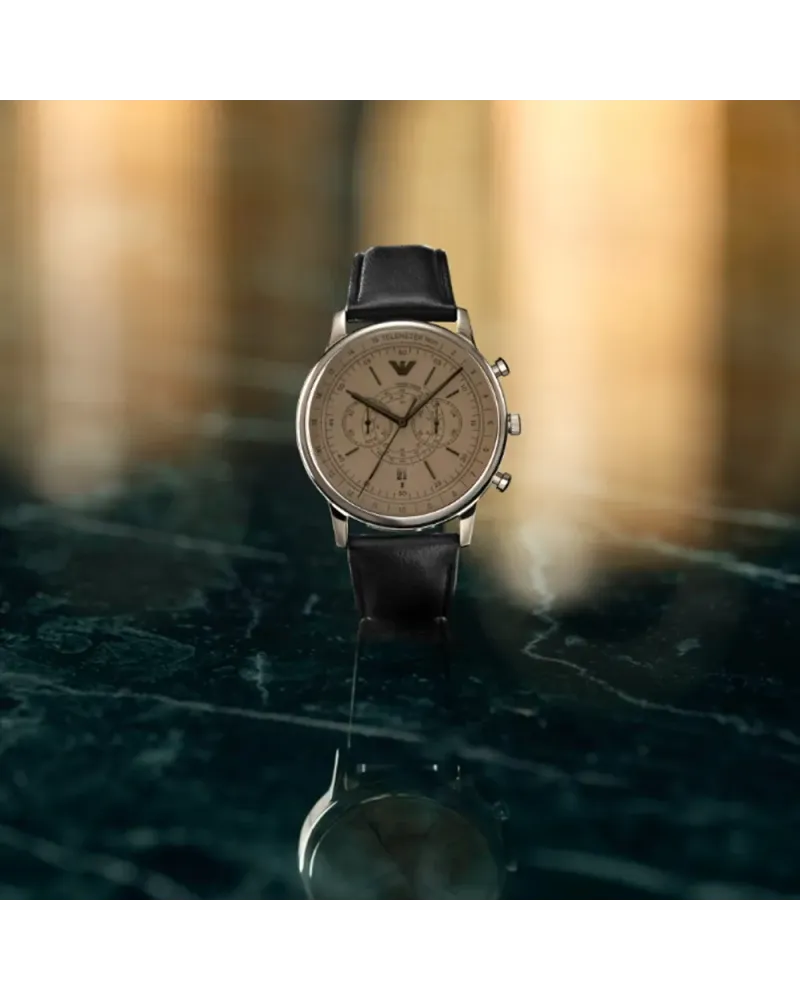 ZEGAREK MĘSKI EMPORIO ARMANI AR11634 - Minimalist Chronograph+ BOX ZEGAREK MĘSKI EMPORIO ARMANI AR11634 - Minimalist Chronograph+ BOX