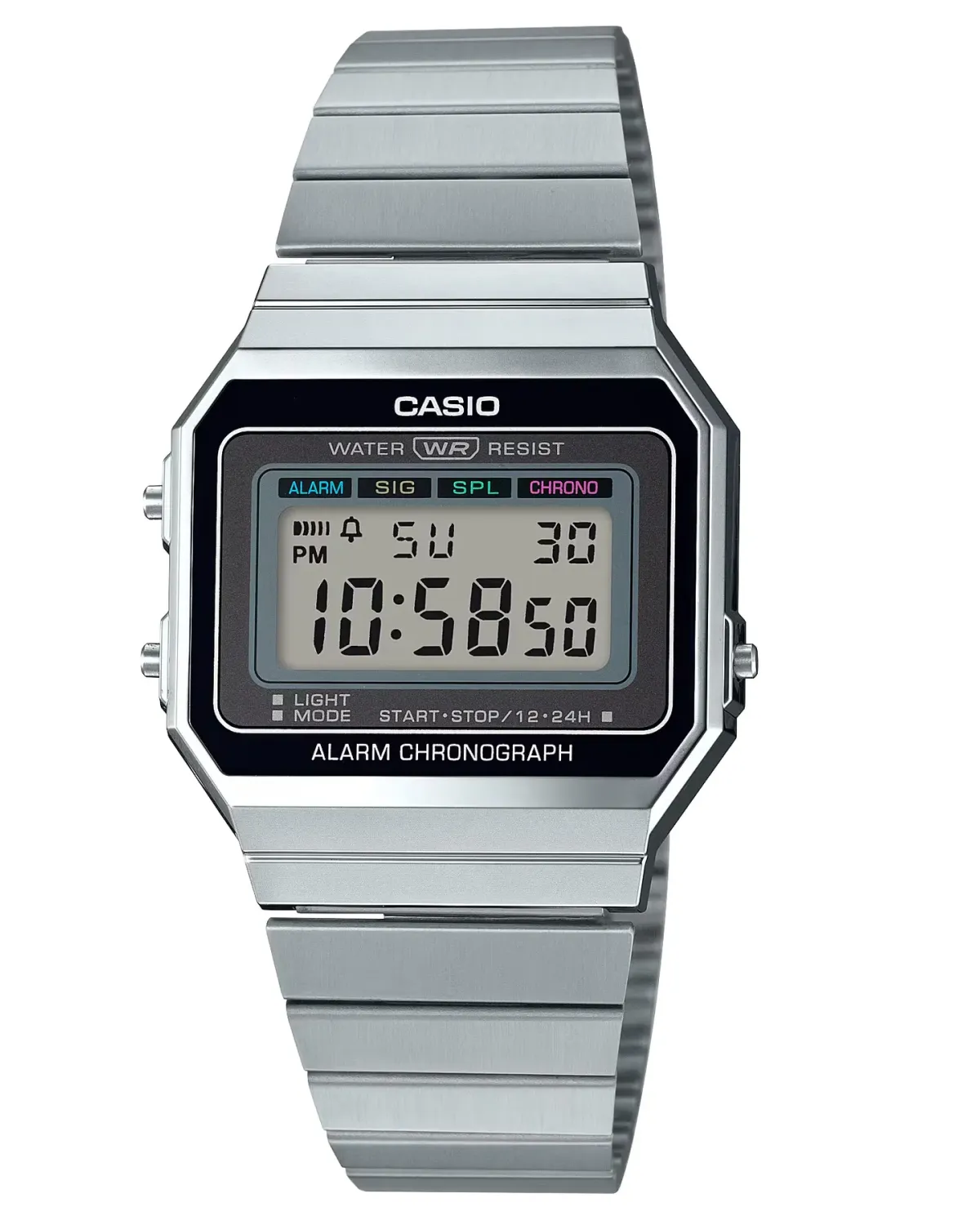 Zegarek Unisex Casio Retro Vintage A700W-1ADF + BOX Zegarek Unisex Casio Retro Vintage A700W-1ADF + BOX
