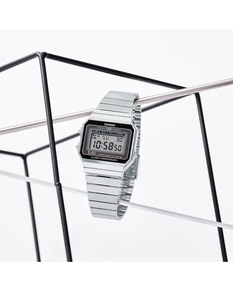 Zegarek Unisex Casio Retro Vintage A700W-1ADF + BOX Zegarek Unisex Casio Retro Vintage A700W-1ADF + BOX