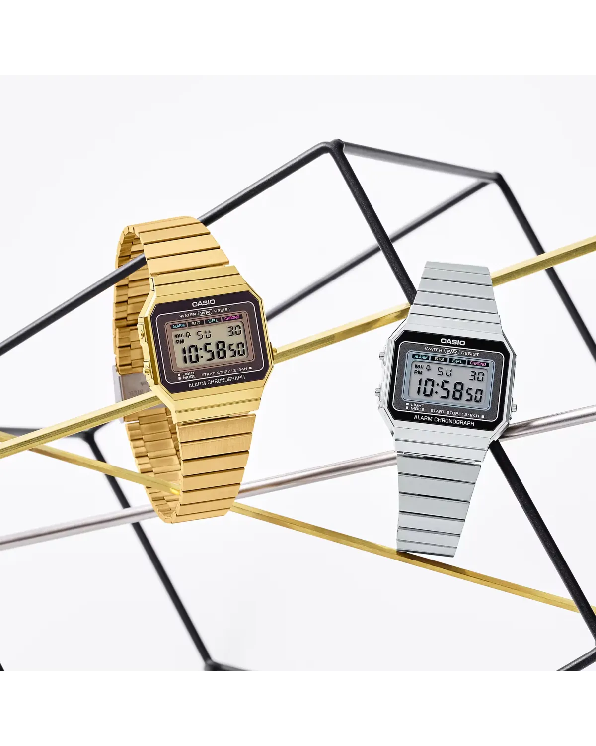 Zegarek Unisex Casio Retro Vintage A700W-1ADF + BOX Zegarek Unisex Casio Retro Vintage A700W-1ADF + BOX