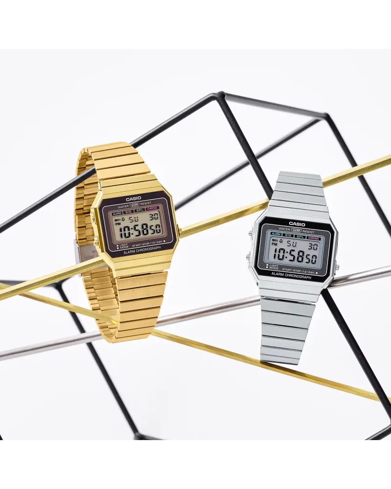 Zegarek Unisex Casio Retro Vintage A700W-1ADF + BOX Zegarek Unisex Casio Retro Vintage A700W-1ADF + BOX