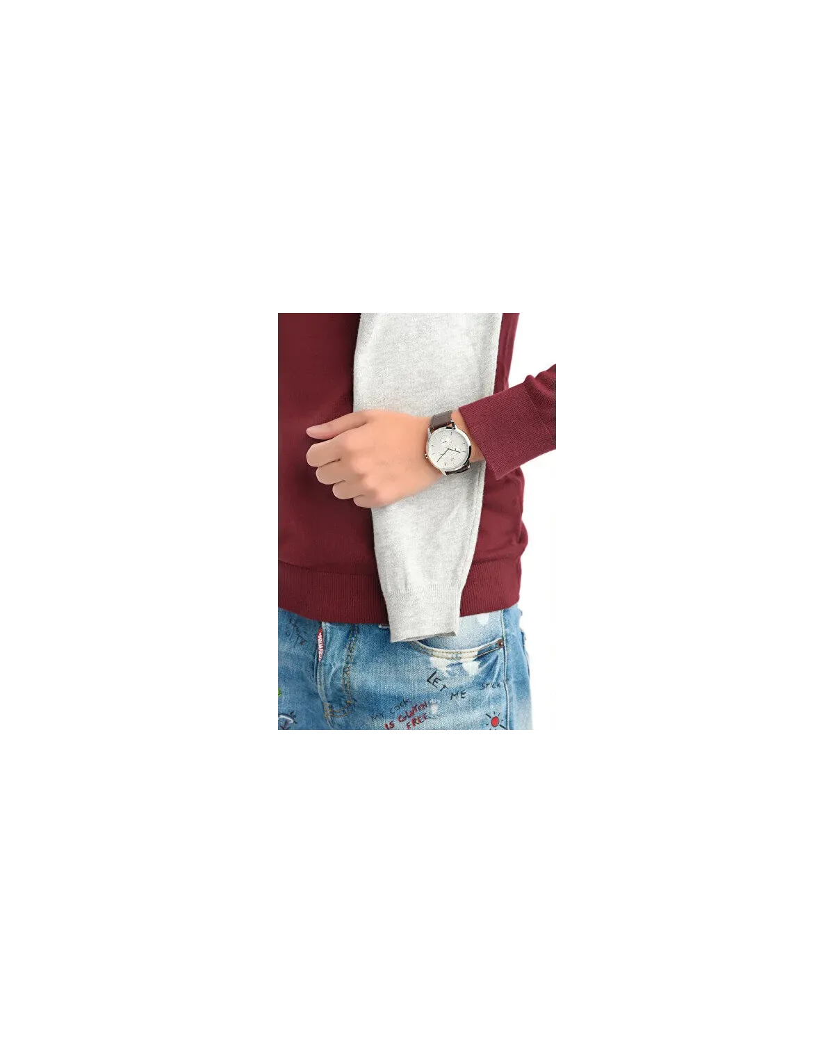 ZEGAREK MĘSKI TOMMY HILFIGER 1710389 BRAD (zf076a) + BOX