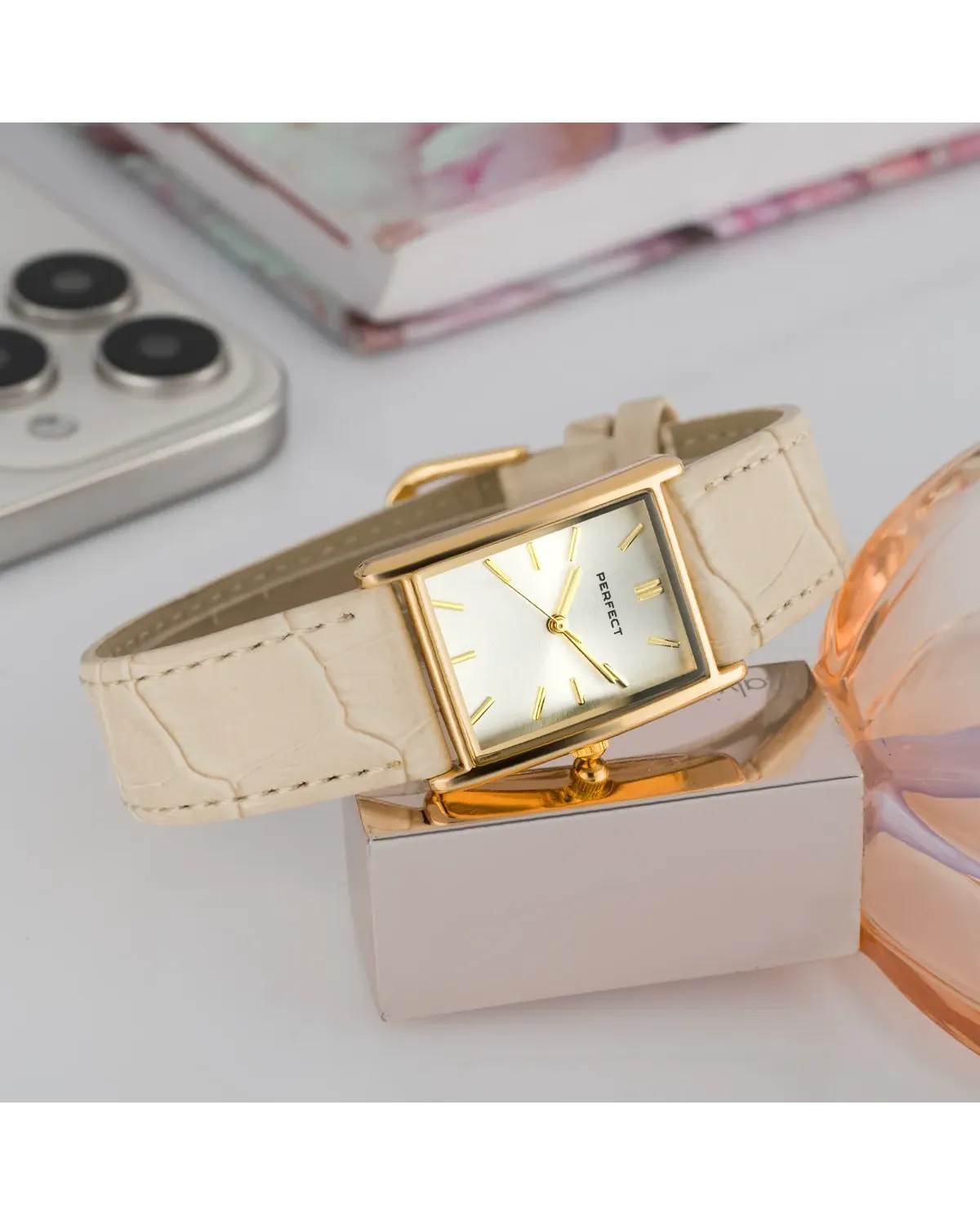 Zegarek damski PERFECT E402-04 + BOX