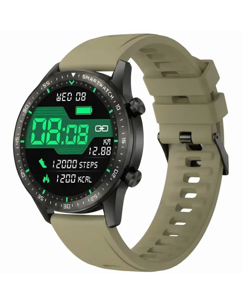 SMARTWATCH MĘSKI GRAVITY GT10-2 - AMOLED, DODATKOWY PASEK (sg046b)