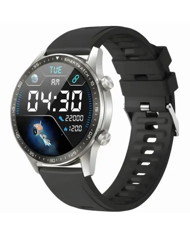 SMARTWATCH MĘSKI GRAVITY GT10-7 - AMOLED, DODATKOWY PASEK (sg046g)