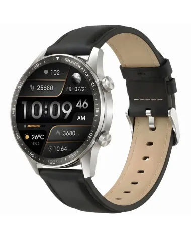 SMARTWATCH MĘSKI GRAVITY GT10-7 - AMOLED, DODATKOWY PASEK (sg046g)