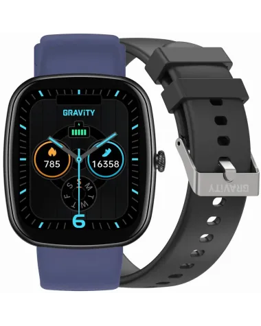 SMARTWATCH UNISEX GRAVITY GT18-9 - ROZMOWY BLUETOOTH, DODATKOWY PASEK (sg036i)