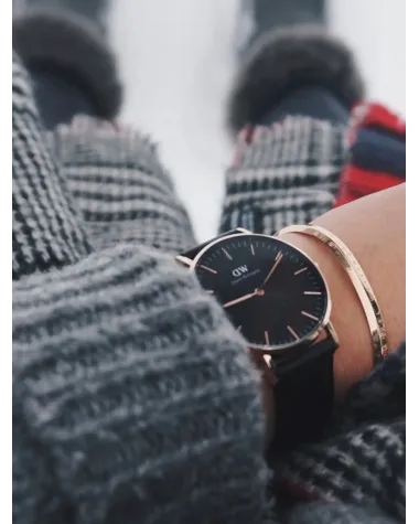 ZEGAREK DAMSKI DANIEL WELLINGTON Classic Black Sheffield Lady Rose Gold DW00100139 (zw508a) ZEGAREK DAMSKI DANIEL WELLINGTON Classic Black Sheffield Lady Rose Gold DW00100139 (zw508a)