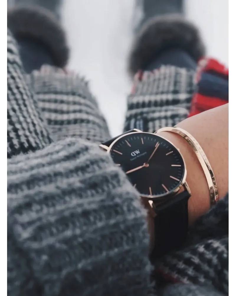 ZEGAREK DAMSKI DANIEL WELLINGTON Classic Black Sheffield Lady Rose Gold DW00100139 (zw508a) ZEGAREK DAMSKI DANIEL WELLINGTON Classic Black Sheffield Lady Rose Gold DW00100139 (zw508a)