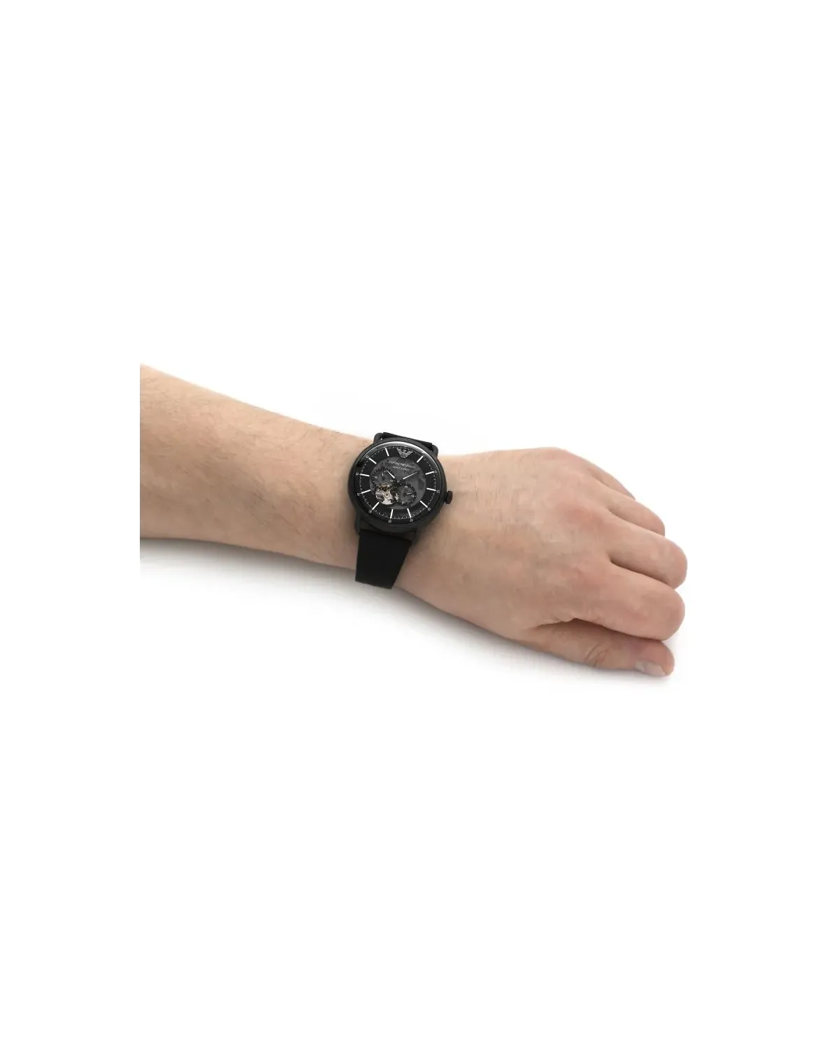 ZEGAREK MĘSKI EMPORIO ARMANI AVIATOR AUTOMATIC AR60028 + BOX (zi099c) ZEGAREK MĘSKI EMPORIO ARMANI AVIATOR AUTOMATIC AR60028 + BOX (zi099c)