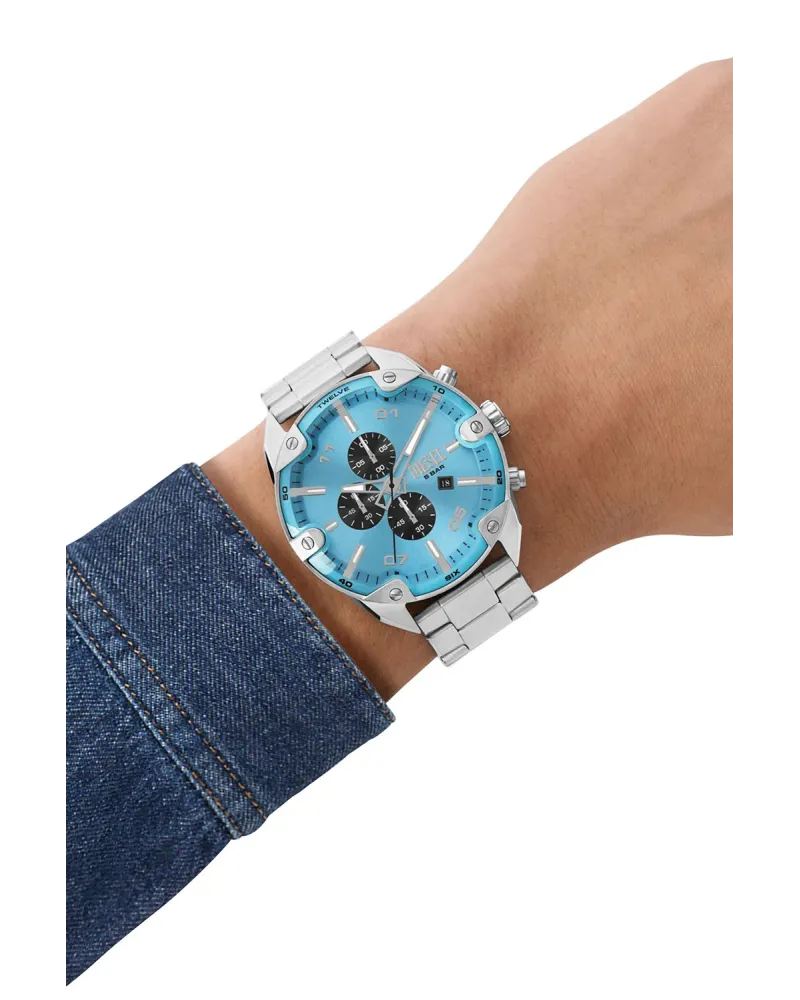 ZEGAREK MĘSKI DIESEL Spiked Chronograph DZ4655 + BOX ZEGAREK MĘSKI DIESEL Spiked Chronograph DZ4655 + BOX