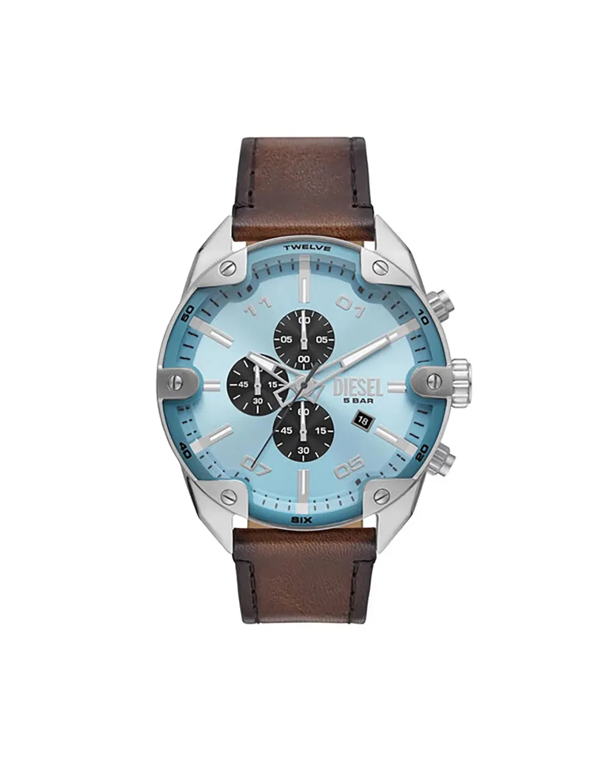 ZEGAREK MĘSKI DIESEL Spiked Chronograph DZ4606 + BOX ZEGAREK MĘSKI DIESEL Spiked Chronograph DZ4606 + BOX