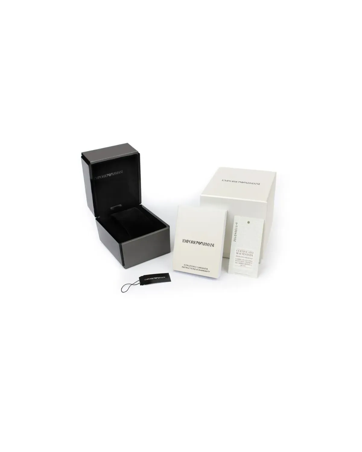 ZEGAREK MĘSKI EMPORIO ARMANI AR1451 - CERAMICA + BOX