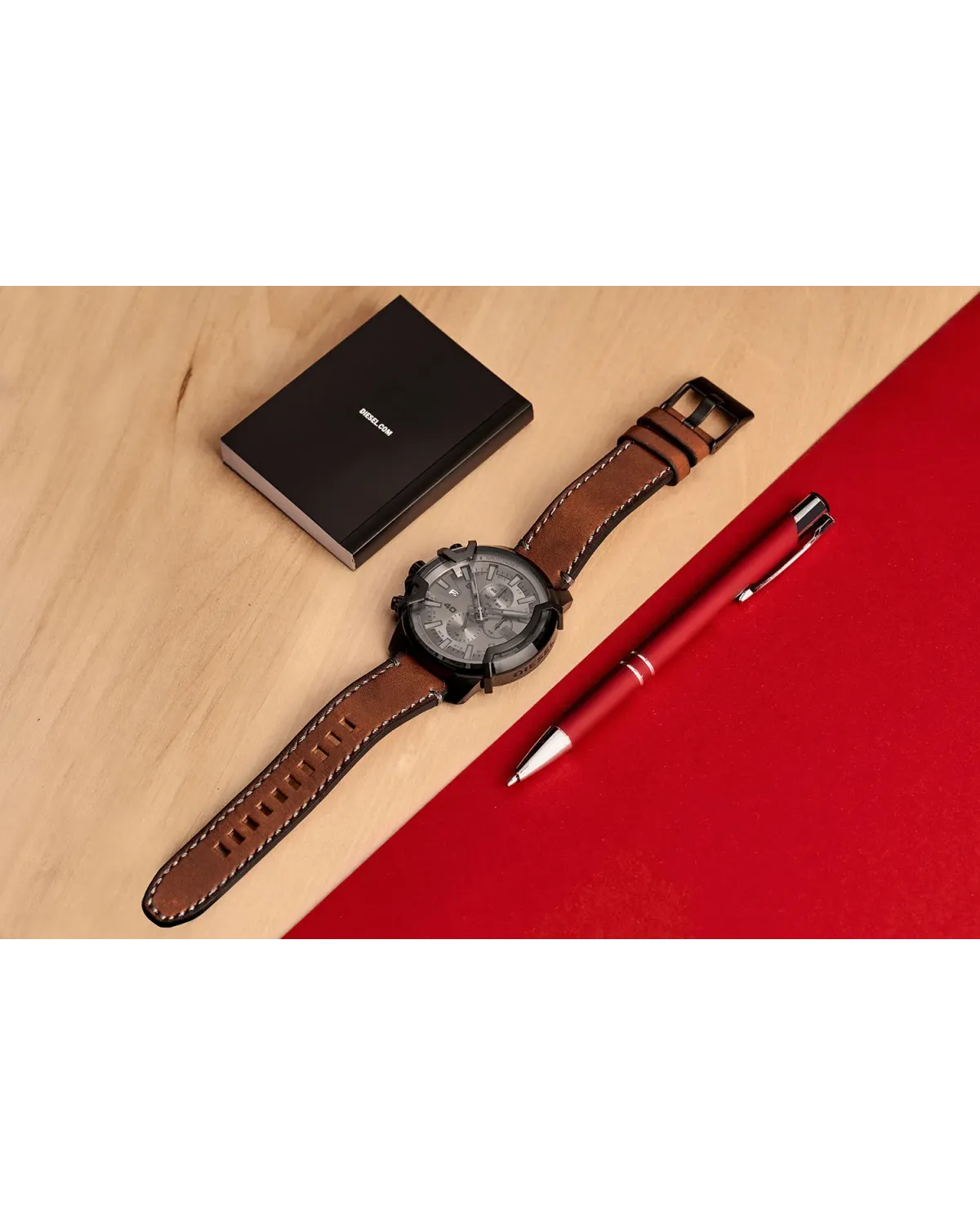 ZEGAREK MĘSKI DIESEL Griffed Chronograph DZ4569  + BOX