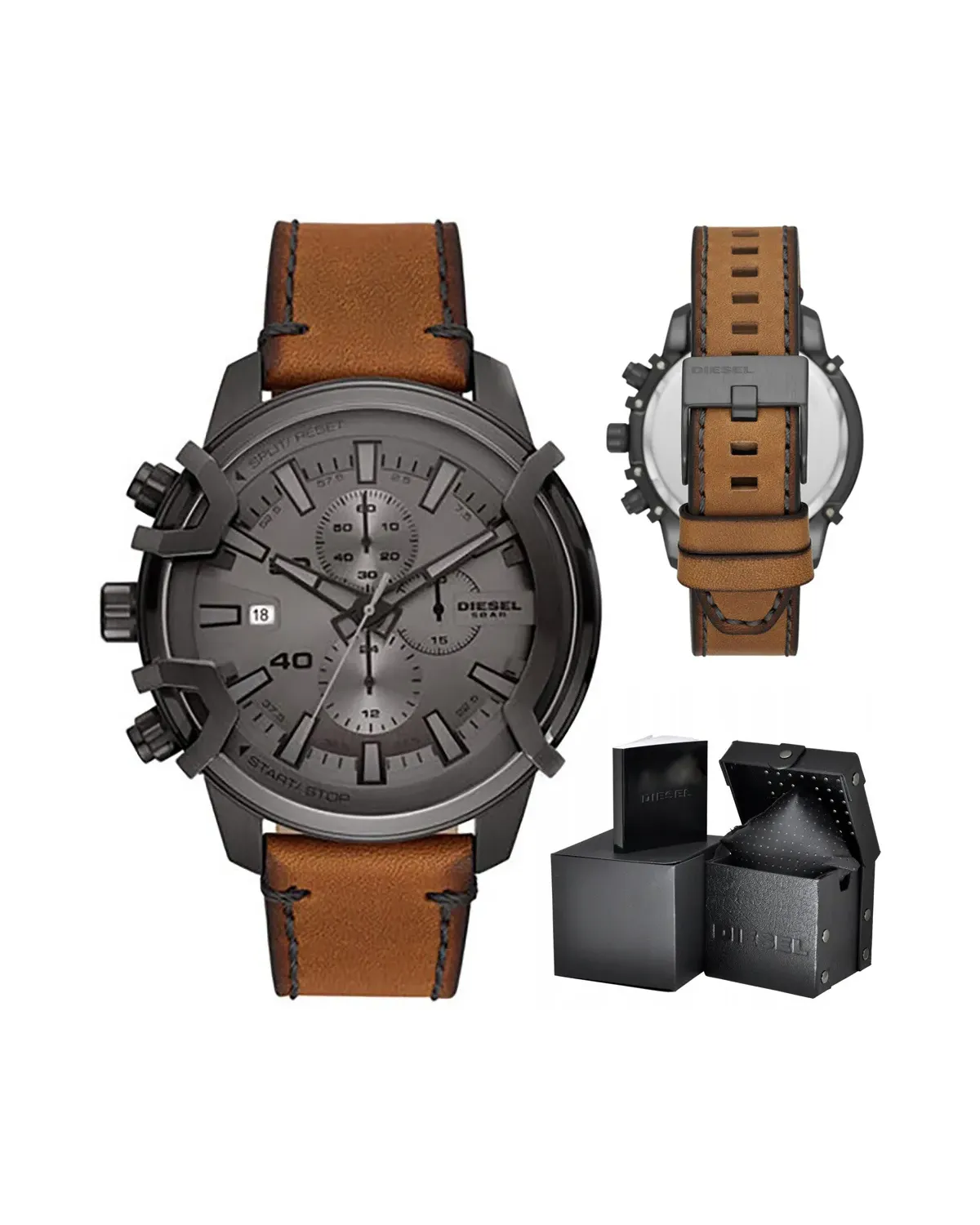 ZEGAREK MĘSKI DIESEL Griffed Chronograph DZ4569  + BOX