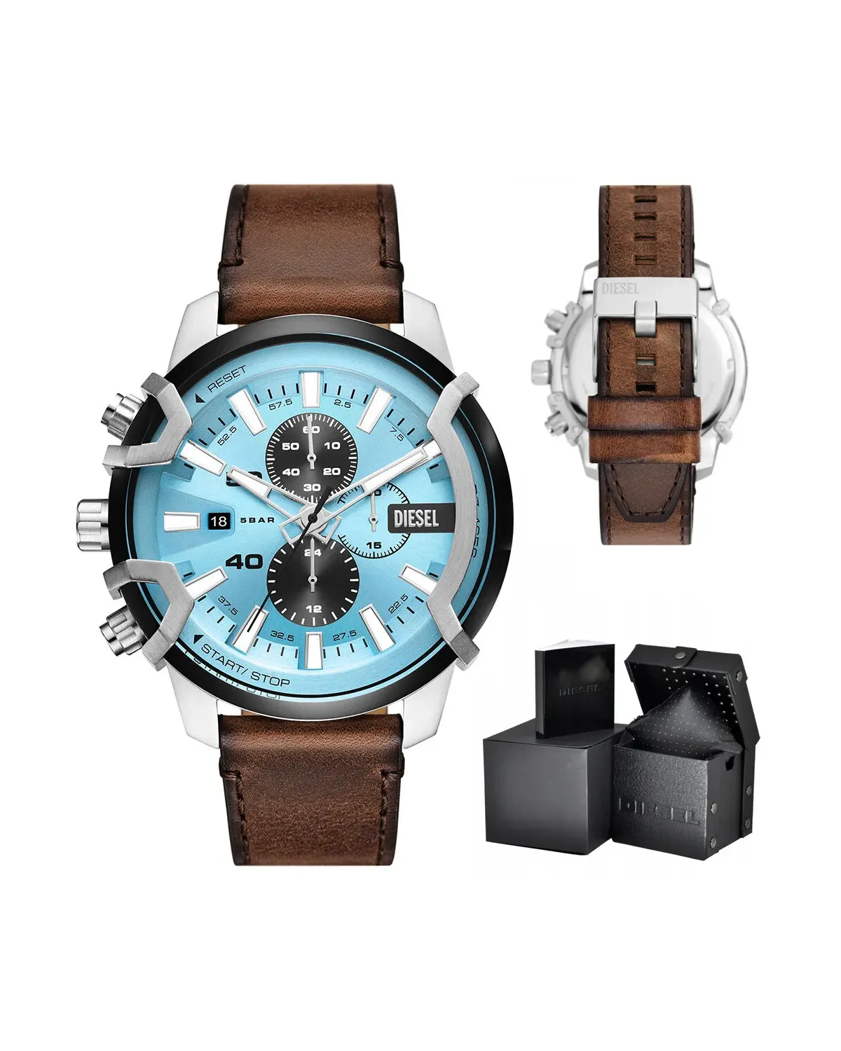 ZEGAREK MĘSKI DIESEL Griffed Chronograph DZ4656  + BOX