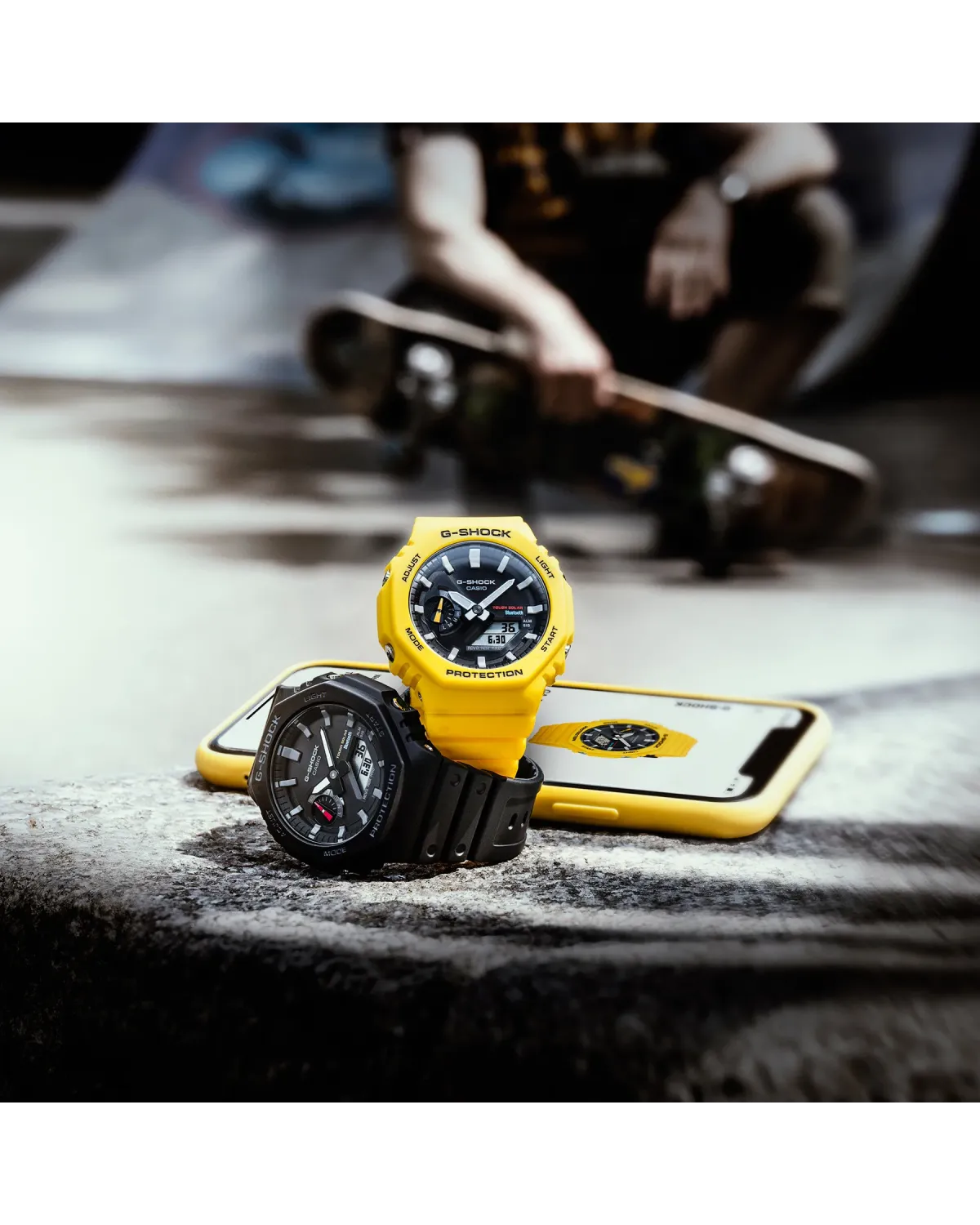 ZEGAREK MĘSKI CASIO G-SHOCK GA-B2100-1AER ZEGAREK MĘSKI CASIO G-SHOCK GA-B2100-1AER